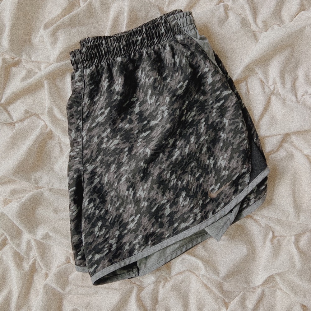 Graphite Nike running shorts